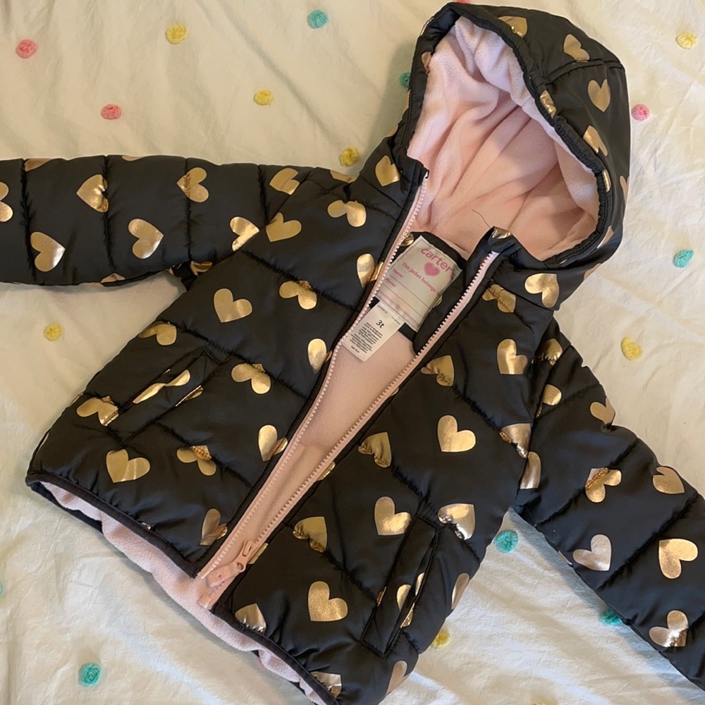 Carter’s Puffer Coat. 3T